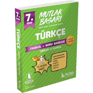Muba Yayınları 7. Sınıf Yeni Türkçe Fasiküller - Soru Bankası