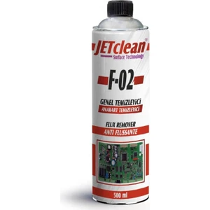 Jetclean F-02 500 Ml Flux Anakart Temizleme Sıvısı