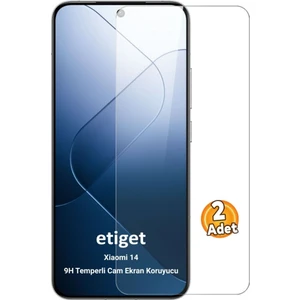 Xiaomi 14 Temperli 9H Cam Ekran Koruyucu (2 ADET)