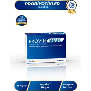 Provim Shape Probiyotik 30 Kapsül
