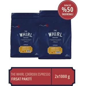 The Whirl Espresso Tanned 429°F Çekirdek Kahve 1 kg x 2 Adet