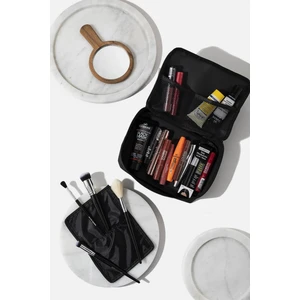 4 Bölmeli Makyaj Çantası Kozmetik Makyaj Bavul Seti | Bakım Seyahat Makyaj Kozmetik Organizer Çanta