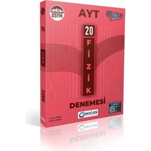 Oksijen Yayınları Ayt Fizik 20'li Branş Denemesi