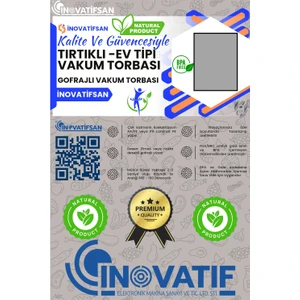 Vakum Torbası Tırtıklı 20x30 Cm 1 KG (97 ADET) Vakumlu Poşet Ev Tipi