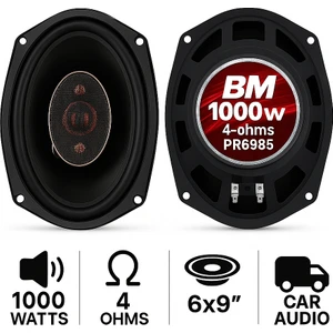 Bm Boschmann PR6985 1000W Oval Hoparlör Tweeter 3yol
