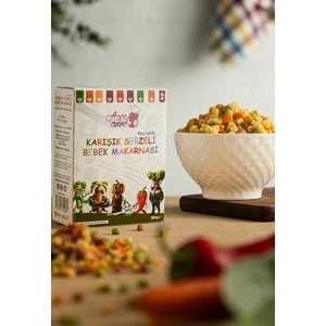 Aşçı Anne Karışık Sebzeli Makarna (Boncuk)
250 gr