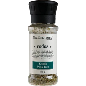 Mr. Delicious Kekikli Deniz Tuzu Rodos 150G