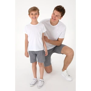 U.S. Polo Assn. Erkek Beyaz Tişört Basic 50305924-VR013