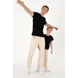 U.s. Polo Assn. Erkek Siyah Tişört Basic 50305924-VR046