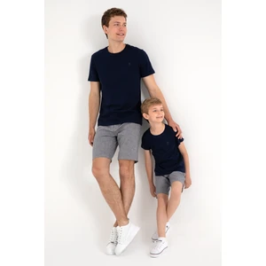 U.s. Polo Assn. Erkek Lacivert Tişört Basic 50305924-VR033