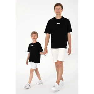 U.S. Polo Assn. Erkek Siyah Tişört 50305923-VR046