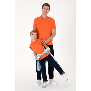 U.s. Polo Assn. Erkek Nar Çiçeği Tişört Basic 50306007-VR039
