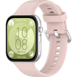 Huawei Watch Fit 4 Pro/Fit 4/Fit 3 ile Uyumlu Kordon Tam Uyumlu Pimli Yumuşak Silikon Kayış