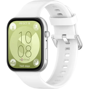 Huawei Watch Fit 4 Pro/Fit 4/Fit 3 ile Uyumlu Kordon Tam Uyumlu Pimli Yumuşak Silikon Kayış