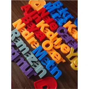Isme Özel 3D Isimli Anahtarlık