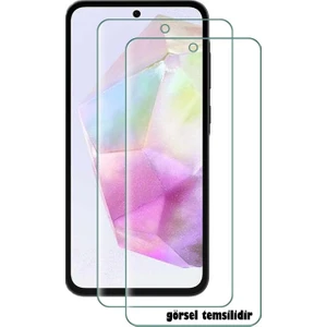 Samsung Galaxy S25 Edge Uyumlu 2 Adet Screen Protector Nano Glass Cam Ekran Koruyucu