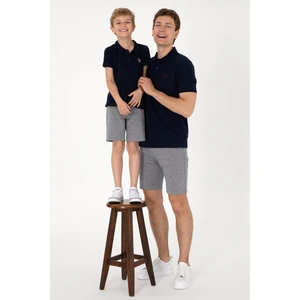 U.S. Polo Assn. Erkek Çocuk Lacivert Tişört Basic 50306484-VR033