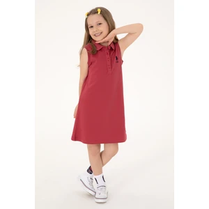 U.s. Polo Assn. Kız Çocuk Vişne Elbise (Örme) 50306052-VR223