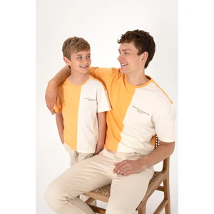 U.S. Polo Assn. Erkek Çocuk Kavun Oversize Bisikelt Yaka Tişört 50307163-VR202