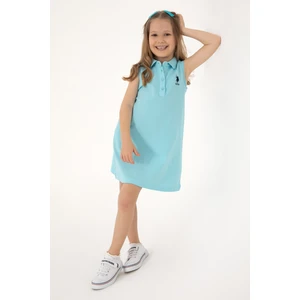 U.s. Polo Assn. Kız Çocuk Aqua Elbise (Örme) 50306052-VR007