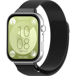 Huawei Watch Fit 4 Pro/Fit 4/Fit 3 ile Uyumlu Kordon Kayış Metal Hasır Örgü Çelik Kordon