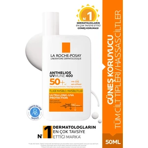 La Roche-Posay Anthelios Invisible Fluid SPF 50 Güneş Kremi 50 ml