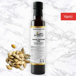Dropena Aromaterapi Kabak Çekirdeği Yağı 
250 ml ,Cam Şişe, Soğuk Sıkım