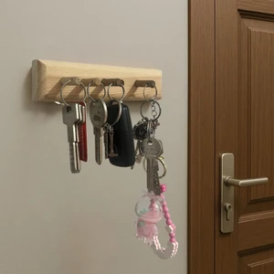 Ahşap Anahtar Askısı