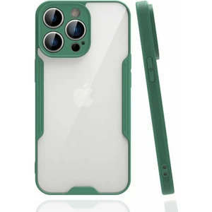 Apple iPhone 14 Pro Max Kılıf Btbm Parfe Kapak-Koyu Yeşil