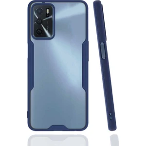 Oppo A16 Kılıf Btbm Parfe Kapak-Lacivert