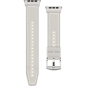 Apple Watch Se 2 40MM Kordon Kayış Dikiş Desenli Silikon KRD102 Lms