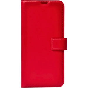 Kırmızı Samsung Galaxy S22 Plus Kaliteli Suni Deri Cüzdan Kılıf Kapaklı Mıknatıslı Kartlık Bölmeli Cüzdanlı Stand Özellikli
