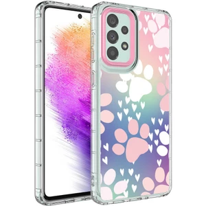 Galaxy A53 5g Kılıf Kamera Korumalı Renkli Desenli Sert Silikon Btbm Korn Kapak-No7