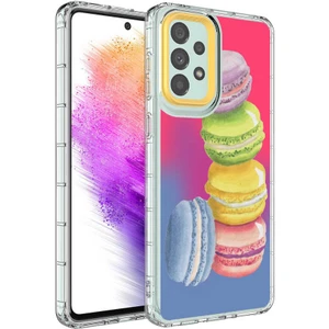 Galaxy A33 5g Kılıf Kamera Korumalı Renkli Desenli Sert Silikon Btbm Korn KAPAK-NO12