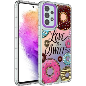 Galaxy A53 5g Kılıf Kamera Korumalı Renkli Desenli Sert Silikon Btbm Korn KAPAK-NO11