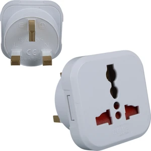 Ingiliz Erkek Fişli Seyahat Adaptörü Ingiltere Fiş Priz Dönüştürücü