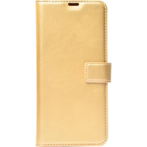 Gold Infinix Hot 20I Kaliteli Suni Deri Cüzdan Kılıf Kapaklı Mıknatıslı Kartlık Bölmeli Cüzdanlı Stand Özellikli