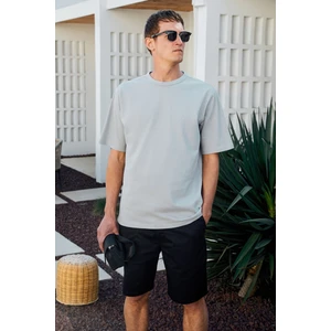 Catwalk Erkek %100 Pamuk Regular Fit Mavi T-Shirt