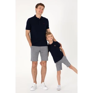 U.s. Polo Assn. Erkek Lacivert Tişört Basic 50306007-VR033