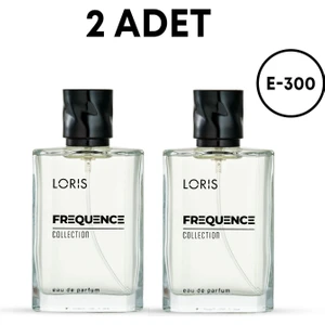 2 Adet E-300 Frequence Erkek Parfüm  50  ml