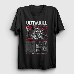 Unisex Siyah Poster V1 Ultrakill T-Shirt