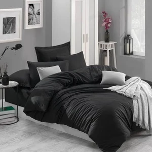 Uykulife Düz Siyah Tek Kişilik Nevresim Takımı