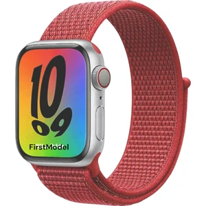 Apple Watch Cırtlı Bant Kordon (42 Mm/ 44 Mm/ 45 mm / 49 Mm/se / Ultra Uyumlu) kiremit
