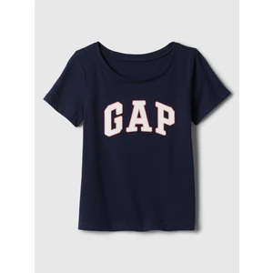 Kız Bebek Lacivert Gap Logo T-Shirt