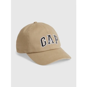 Erkek Bej Gap Logo Beyzbol Şapkası