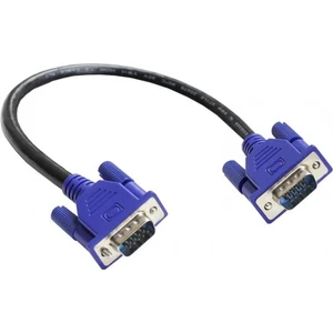 15 Pin Erkek Erkek VGA Kablo 50 cm VGA Kablo Yarım Metre VGA Kablo