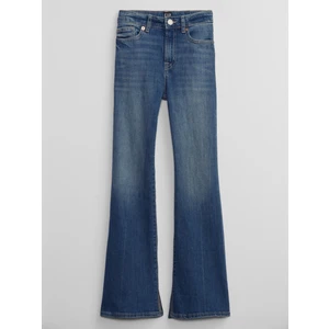 Kız Çocuk Açık Mavi High Rise '70S Flare Jean Pantolon