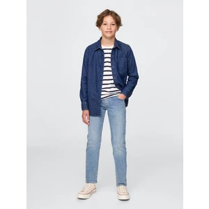 Erkek Çocuk Açık Mavi Slim Jean Pantolon
