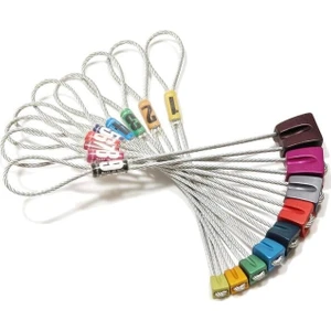 Alu Nuts 9'lu Stoper Seti - Anodized, N.1-9