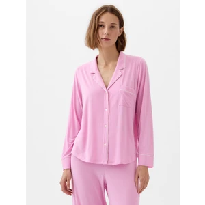 Kadın Pembe Modal Pijama Üstü